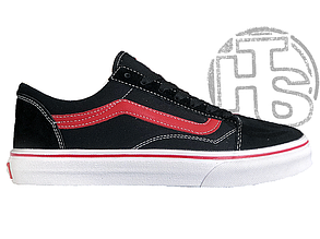 Жіночі кеди Vans Old Skool 25TH Anniversary Black White Red VN0A38G1RCV