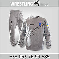 Спортивний костюм Asics Wrestling team Україна Сірий, Весна-літо, 50