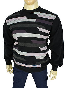 Стильний чоловічий светр King Wool 420 В коло