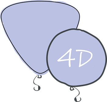 Сфери 4D, Фігури 4D,Bubbles