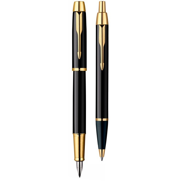 Набір ручок Parker IM Black GT FP + BP в подарунковій упаковці DUOSETS (20 392Чb19)