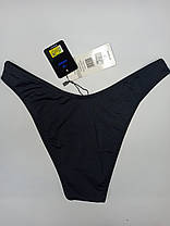 Низ купальника Плавки чайка з високим вирізом Sisianna 590 чорні на 42 44 46 48 50 розмір, фото 3