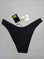 Низ купальника Плавки чайка з високим вирізом Sisianna 590 чорні на 42 44 46 48 50 розмір, фото 4