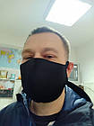 Багаторазова захисна маска для обличчя Fandy Standart синя чоловіча, фото 5