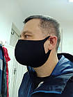 Багаторазова захисна маска для обличчя Fandy Standart + 3-х шаровий неопрен оранж дитяча, фото 4