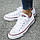 Кеди жіночі Converse All Star Chuck Taylor White Low M7652 білі Низькі унісекс, фото 9