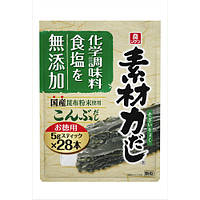 Unimat Riken Kombu Dashi Даши суп из морских водорослей без добавок 28 пакетов по 5 г