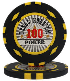 Фишка "Texas HoldEm Poker" номинал 100