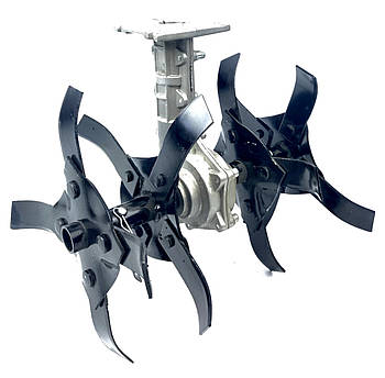 Насадка культиватор для мотокоси 28 мм 7 шліців AL-FA