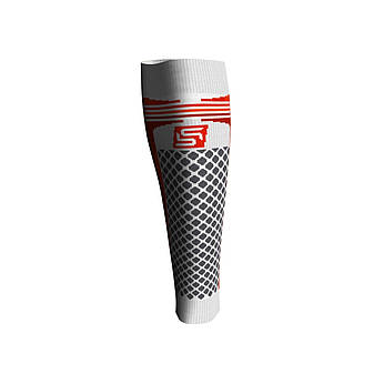 Компресійні гетри, бандаж SPAIO SpeedSupport Elite SP01 білий/червоний, S, фото 2