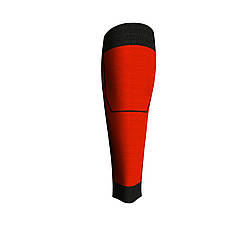 Компресійні гетри, бандаж SPAIO BeVisible 02 червоний/чорний, M, фото 3