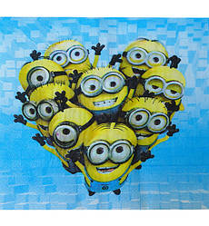 Серветки паперові "Міньйони", 20 шт., Україна