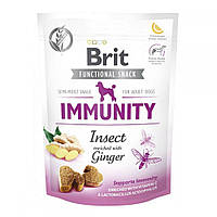 Brit Care Dog Functional Snack Insect & Ginger Immunity Лакомства для собак с насекомыми и имбирем 150 г