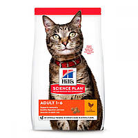 Корм для кошек Хилс Hills SP Feline Adult сухой корм для кошек с курицей 15 кг