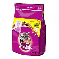 Whiskas Junior подушечки с кремовой начинкой для котят (с курицей) / 300 гр