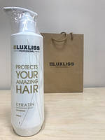 Шампунь для волос кератин Luxliss keratin daily care shampoo,500мл