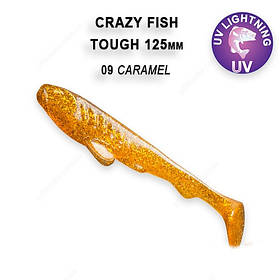 Силікон Сrazy Fish TOUGH 5" карамель кальмар 28-125-9-6