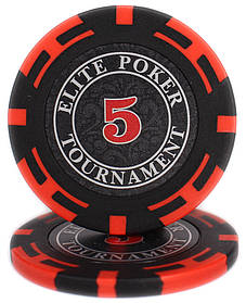 Фишки "Elite Poker Tournament" цена 5