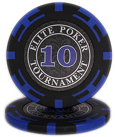 Фішки "Elite Poker Tournament" цінові 10