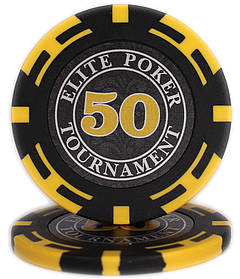 Фишки "Elite Poker Tournament" номинал 50