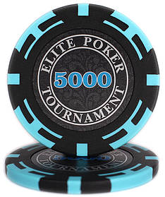 Фішки "Elite Poker Tournament" цінові 5000