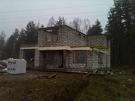 Будівництво стіни з газобетону