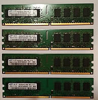 8GB 4*2GB DDR2 RAM PC2 6400U 800 Samsung Оперативна пам'ять