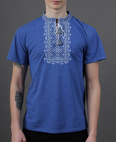 Футболка вишиванка Зорепад джинс