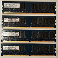 8GB 4x2GB DDR2 RAM PC2 6400U 800 Nanya Оперативна пам'ять