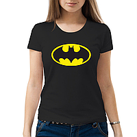 Женская футболка. Печать на футболке. Batman