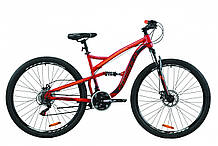 Велосипед ST 29" Formula SPARK AM2 DD рама-18" рубіново-сірий з оранжевим 2020