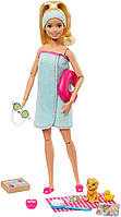 Оригинальный детский игровой набор Барби Спа процедуры Barbie Spa GJG55