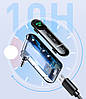 Блютуз bluetooth ресивер адаптер переходник в AUX BASEUS TYPE 7 AUX BLUETOOTH HANDS-FREE CAR KIT, фото 6