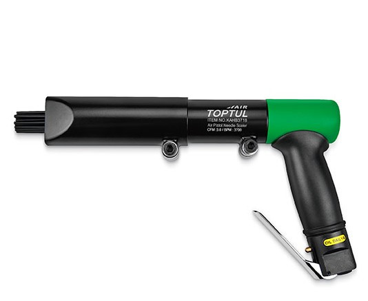 Голчастий зачисний молоток пневматичний 19 голок; 34мм; 3700уд/хв TOPTUL KAHB3718