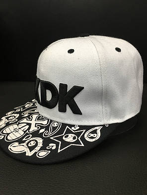 Кепка унісекс TKDK ( white with black ), фото 2