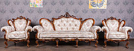 Меблі Бароко, італійські меблі в стилі Бароко в наявності та на замовлення, м'які меблі Бароко
