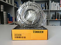 Підшипник 30308 (7308) TIMKEN, 40x90x25,25 мм, роликовий радіально-упорний конічний