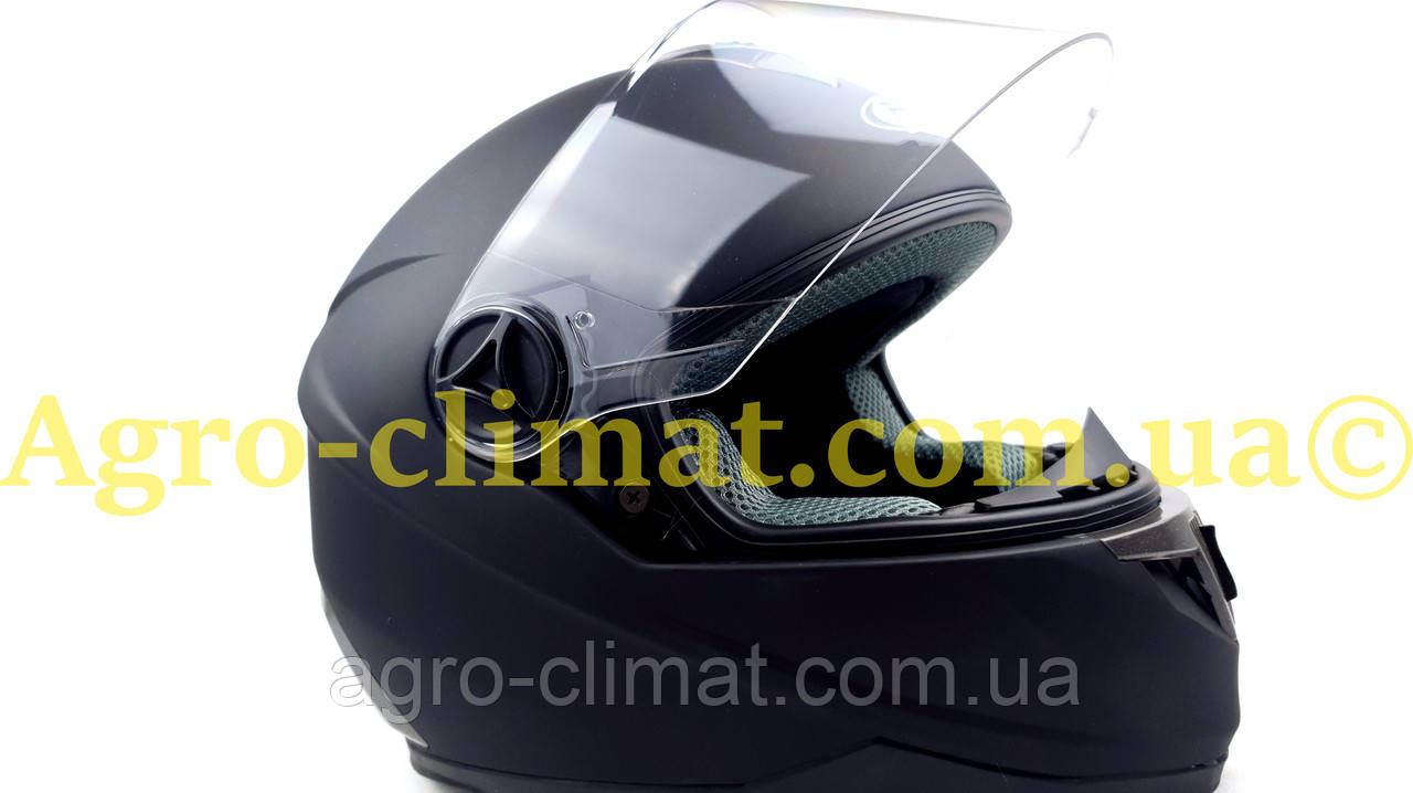 Шлем для мотоциклов FXW Hel-Met 122 Black черный мат, фото 5