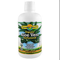 Органічне Алое Віра, Aloe Vera, Dynamic Health Laboratories, (946 ml)