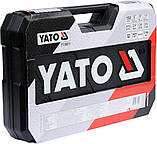 Набір інструментів YATO 150 предметів 1/4 ⁇, 3/8 ⁇, 1/2" YT-38811., фото 2