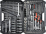 Набір інструментів YATO 150 предметів 1/4 ⁇, 3/8 ⁇, 1/2" YT-38811., фото 5