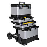 Ящик FatMax® Rolling Workshop, 568x893x389 мм, з колесами STANLEY 1-95-622, фото 3