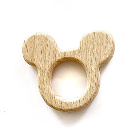 Бук гризунок Міккі (дерев'яні), прорізувач для зубів