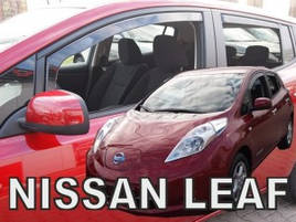 Дефлектори вікон (вітровики) Nissan Leaf 2010 ->2017 5D 4шт (Heko)