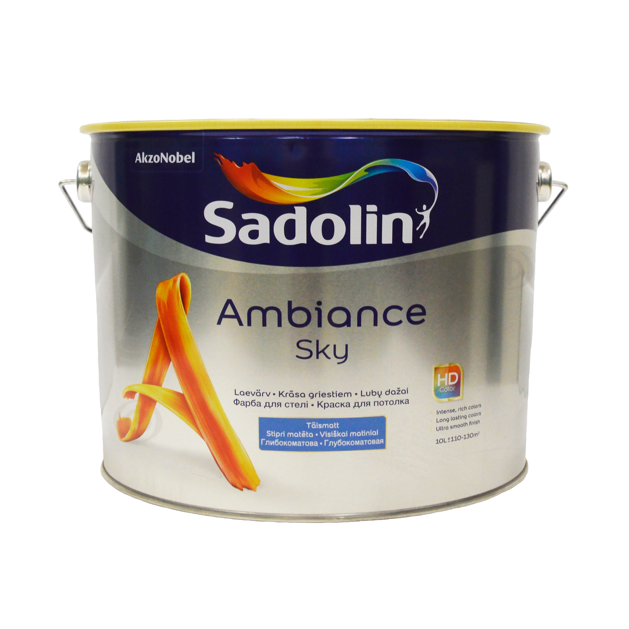 Латексна фарба Sadolin Ambiance Sky для стелі, 10л, біла