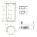 Буферна ємність Tesy 200 л V 200 60 F40 P4, фото 2