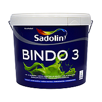 Латексная краска Sadolin Bindo 3, белая, 10л (Садолин Биндо 3)