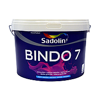 Латексная краска Sadolin Bindo 7, белая, 2.5л (Садолин Биндо 7)