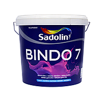 Латексна фарба Sadolin Bindo 7, біла, 5л (Садолін Біндо 7)