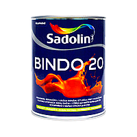 Латексная краска Sadolin Bindo 20, белая, 1л (Садолин Биндо 20)